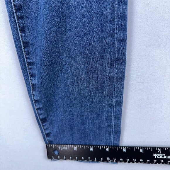 Loft Skinny Jeans Womens Size 28/6 Mid Rise Medium Wash Denim Stretch Blue - Picture 11 of 13